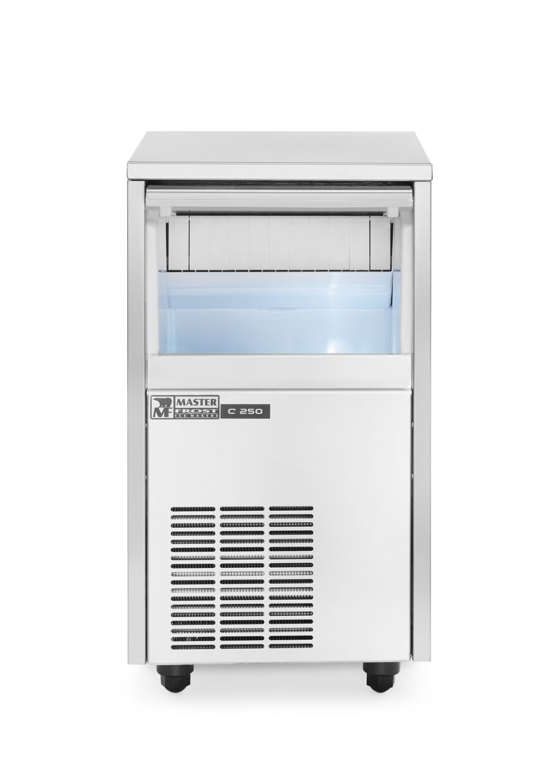 Jégkockakészítő gép (kapacitás 28 kg/nap) | HENDI C-250 FA