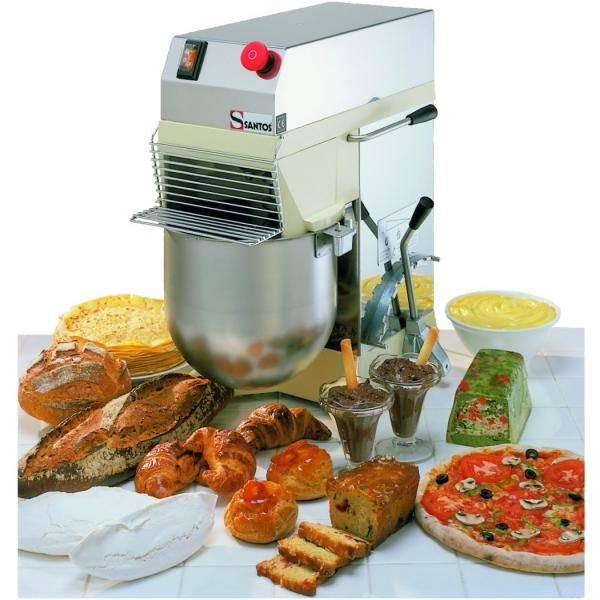 Bolygókeverő könnyű tésztához, 5 kg kapacitás, 10 l | SANTOS 27