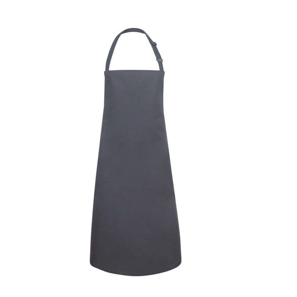 Vízálló Basic kötény csatos pántokkal 72 x 86 cm antracitszürke | KARLOWSKY BLS 7-5-Stck