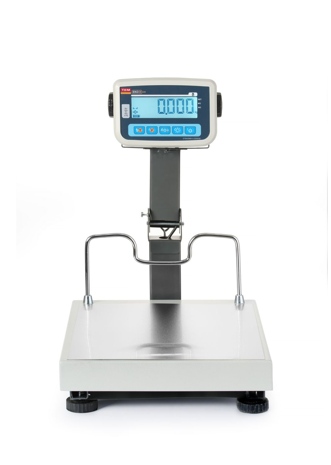 Elektronikus platformmérleg - 60 kg-ig | TEM BEK+C035X040060-KB