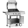 Kültéri gázgrill szekrénnyel és oldalsó égővel, égők száma 3+1, 13.8 kW | FORGAST FG09107