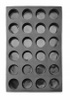 Szilikon forma MUFFIN, 57x37,5x(M)4 cm | HENDI 677223