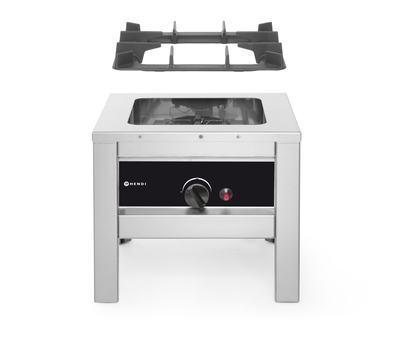 Gázüzemű vendéglátóipari zsámoly 1 égős Profi Line, 6,7 kW | HENDI 147108