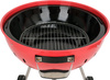 Széngrill, kerek, átm. 54 cm, piros | YATO YG-20304