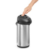 Termosz rozsdamentes acél catering italadagoló pumpával 5 l | FORGAST FG05805
