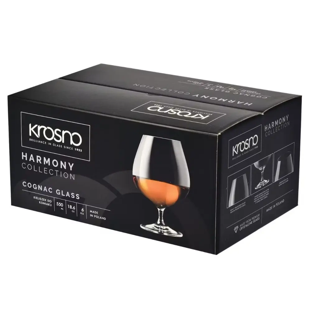 Konyakospoharak Harmony 590 ml - 6 darabos készlet | KROSNO GLASS F579270055041270