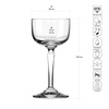 XNO Shot 75 AXIS felespoharak, 75 ml, 6 darabos készlet | KROSNO GLASS F57C978007001010