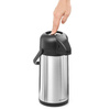 Termosz rozsdamentes acél cateringhez pumpával 2,5 l | FORGAST FG05825