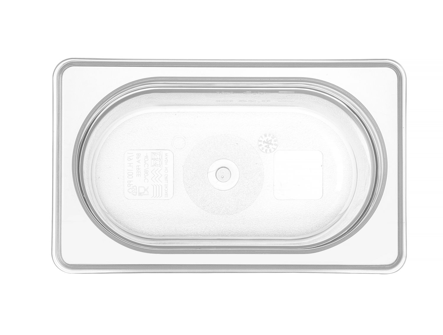 GN 1/9 edény 10 cm mély Profi Line polipropilénből | HENDI 880524