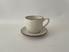 Csészealj Trio Csészéhez Rusztikus Krém 15 cm | KERA CERAMIKA 2.22/R.K