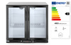 Italhűtő italokhoz 228 l, alumínium, fekete, 2–10°C | HENDI 235829