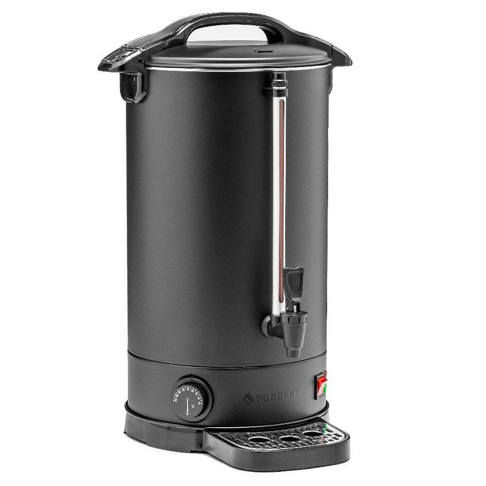 Vízforraló 17,5 l csepegtetőtálcával, fekete, duplafalú | FORGAST FG05561