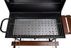 Grillsütő fedővel, rács 71x34,5 cm | LUND 99586