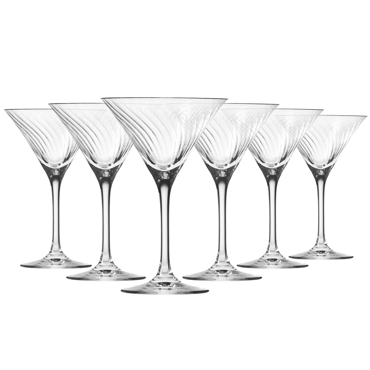 Martinis poharak 200 OPTIC, 200 ml, 6 darabos készlet | KROSNO GLASS F57D477017001020