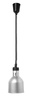 Ételek melegítésére szolgáló függő hengeres lámpa, ezüst, 17.5 cm, 0.25 kW | HENDI 273883