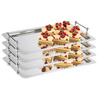 Rendszertálca GN 1/1 BUFFET STAR, rozsdamentes acél, 53x32,5x7 cm | APS 11150
