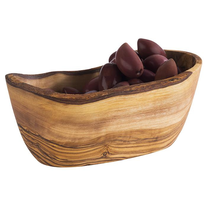 Tálka OLIVE olívafából 16x9x7 cm | APS 908