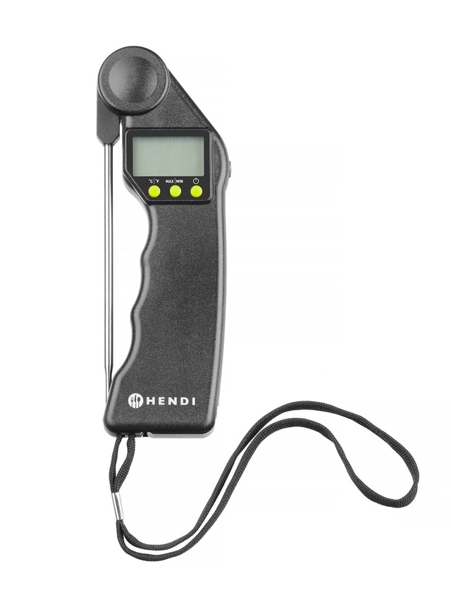 Digitális hőmérő szondával 16 cm | HENDI 271315
