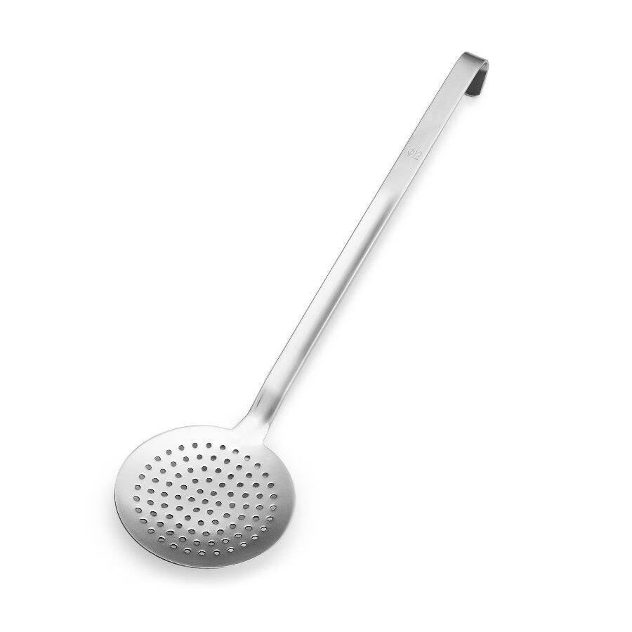 Monoblokk szűrőkanál, átmérő 12 cm, hosszúság 36 cm | FORGAST FG11121