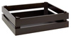 Büfé láda GN SUPERBOX, fekete színű, 35x29x10,5 cm | APS 11627