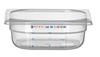 Edény GN 1/6 6,5 cm mély, HACCP polipropilénből | HENDI 880487