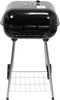 Faszenes grill kerekes állvánnyal, fedéllel, 40x45 cm-es sütőrács | LUND 99904
