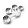 Rozsdamentes acél mérőkanál készlet, mérőpohár 60/80/125/250 ml | FORGAST FG11045