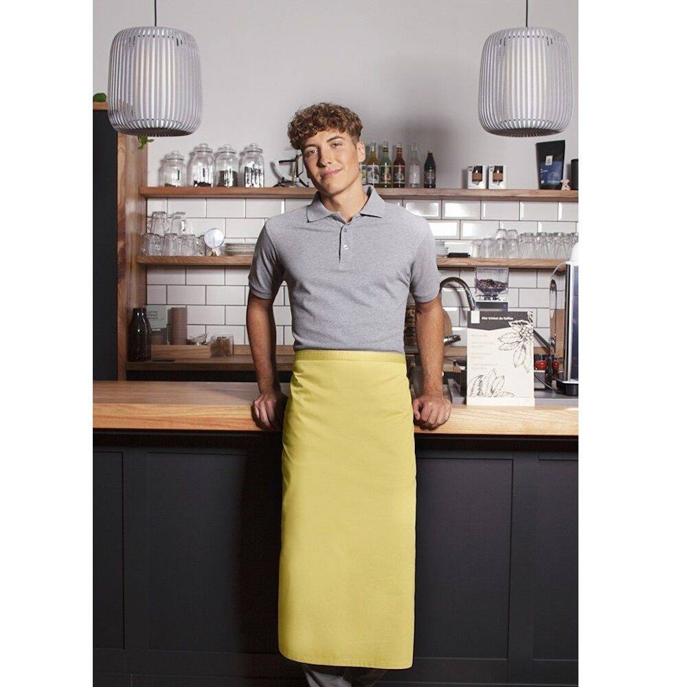 Kellner kötény bistro basic napsárga | KARLOWSKY BBSS 1-86-Stck