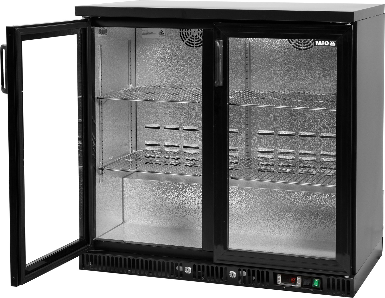 Hűtőpalack-szekrény 227 l | YATO YG-05355