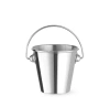 Mini snackes vödör fogantyúval, ⌀75x(H)66mm | HENDI 425718