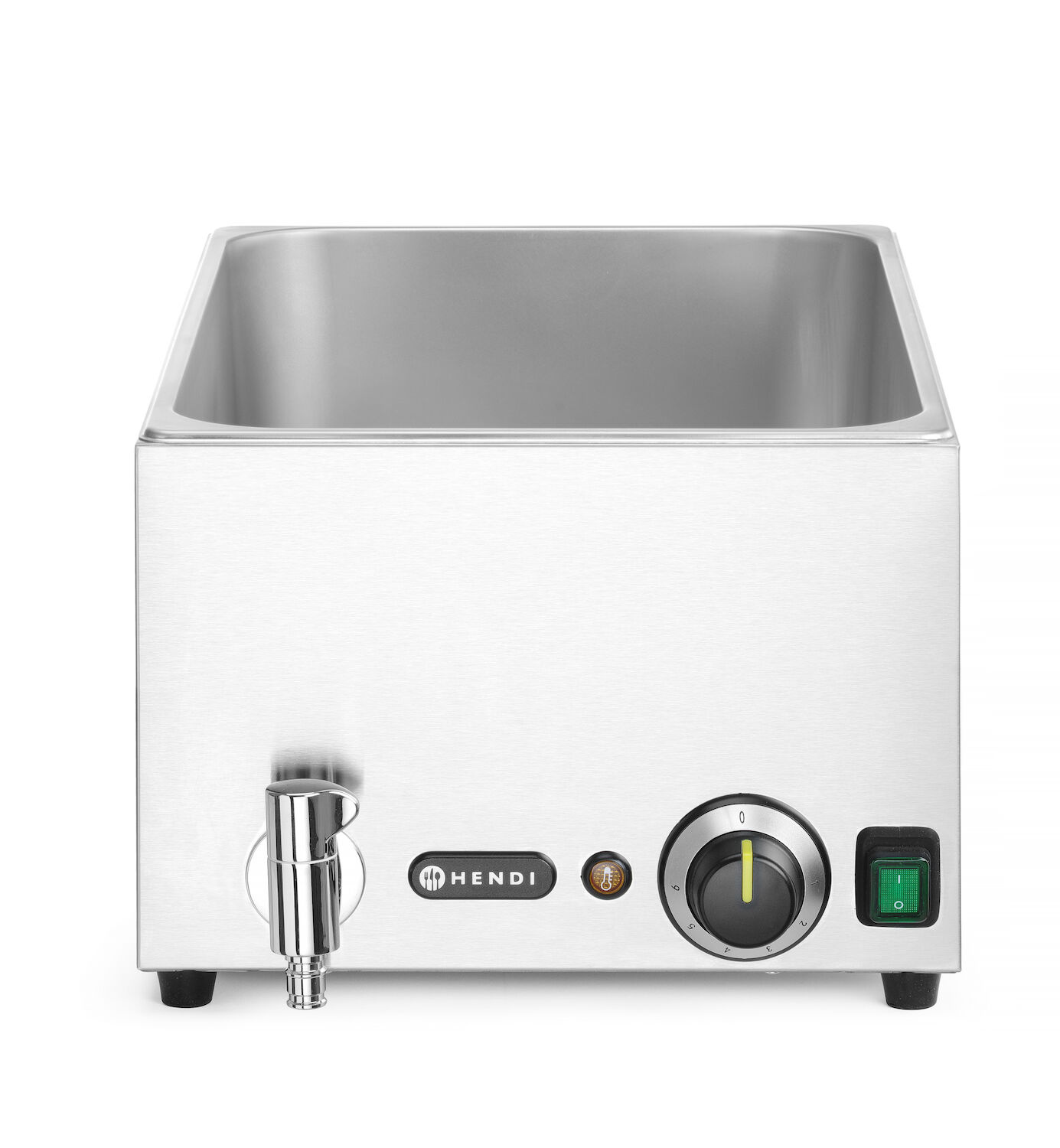 Melegen tartó RANGER leeresztőcsappal, 3 x GN 1/3, 1 kW, 230 V | HENDI 238868