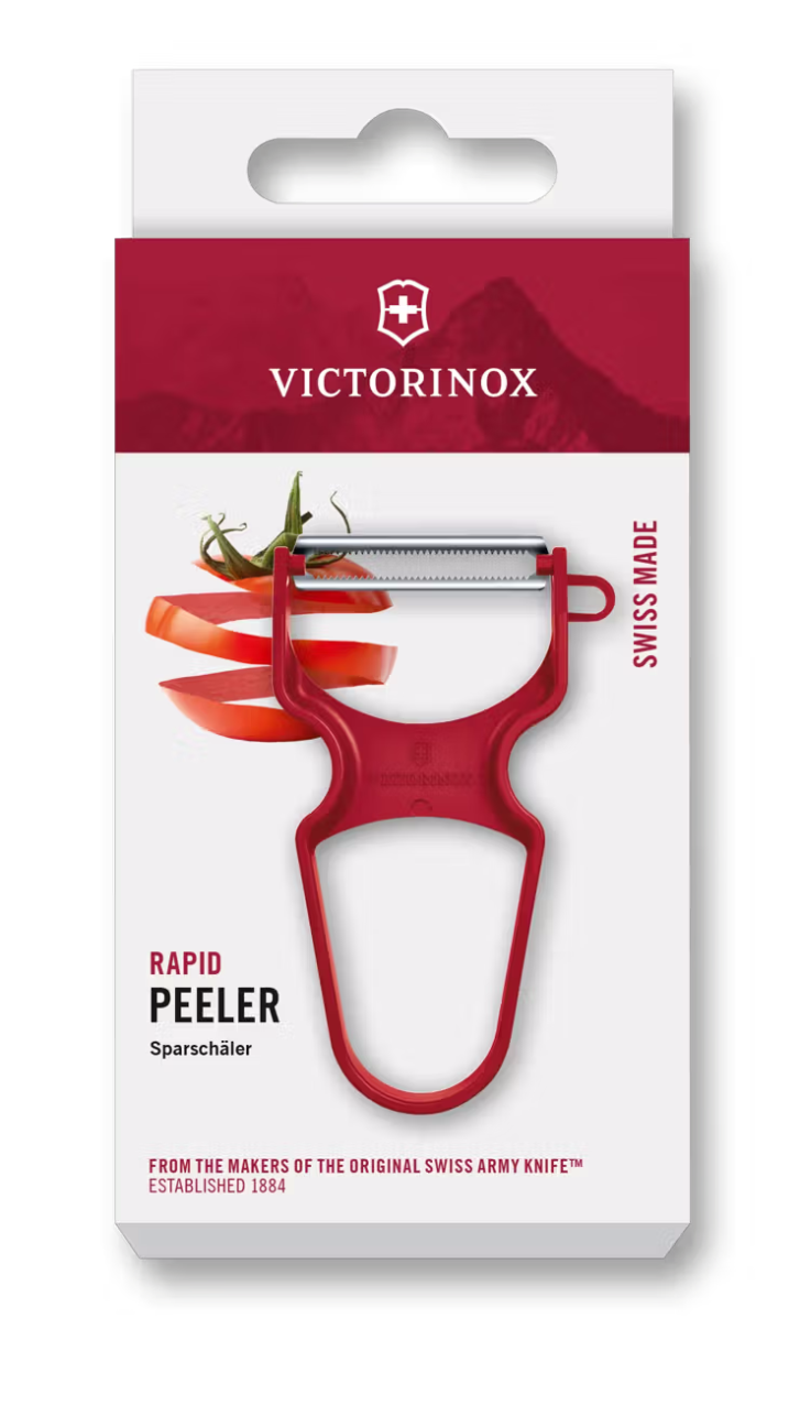 Hámozó Rapid, fogazott penge, piros | VICTORINOX 6.0933.1