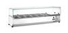 Hűtött feltétvitrin 6xGN 1/3, kapacitás 6x1/3 GN, 140x39,5x43 cm | ARKTIC 232972