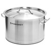 Közepes rozsdamentes acél fazék fedővel, 17 l, átmérő 32 cm | FORGAST FG02017