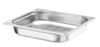 GN 2/3 edény, mélysége 6,5 cm, rozsdamentes acélból, KITCHEN LINE, perforált | HENDI 807224