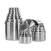 Magas rozsdamentes acél fazék, 98 l, átmérő 50 cm | FORGAST FG02298