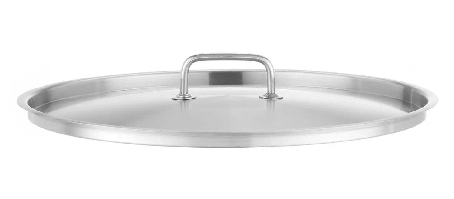 Rozsdamentes acél edény fedele, 16 cm, FORGAST