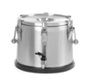 Rozsdamentes acél termosz csappal, 15 l, 33 cm, 28 cm | HENDI 710135