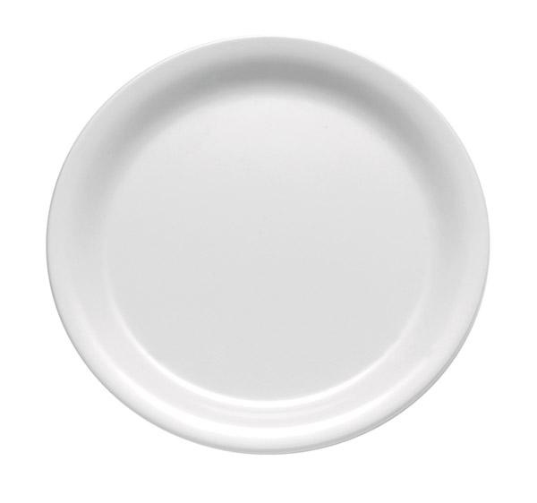 Tányér CASUAL, melaminból, fehér, 26,6 cm | APS 83514