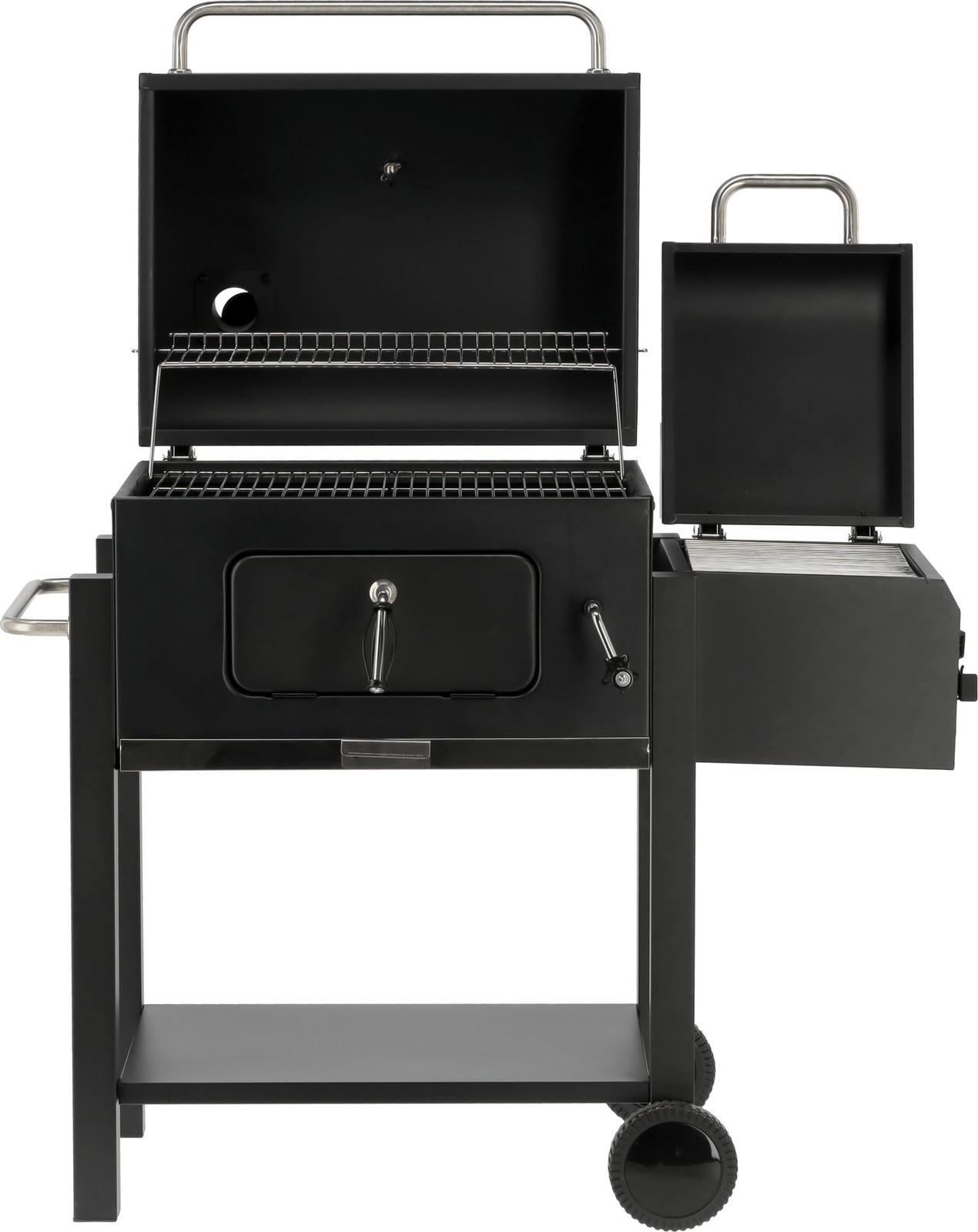 Szén grillsütő DELUXE füstölővel, rács 55x41,5 cm | LUND 99925