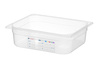 GN 1/2 edény 10 cm mély, polipropilénből, HACCP | HENDI 880173