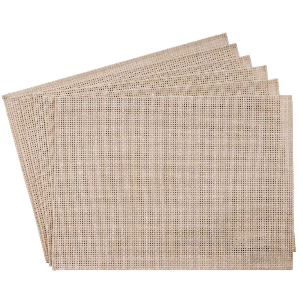 Asztali alátét TIRA, PVC, világos bézs, 45x33x0.1 cm | APS 60525