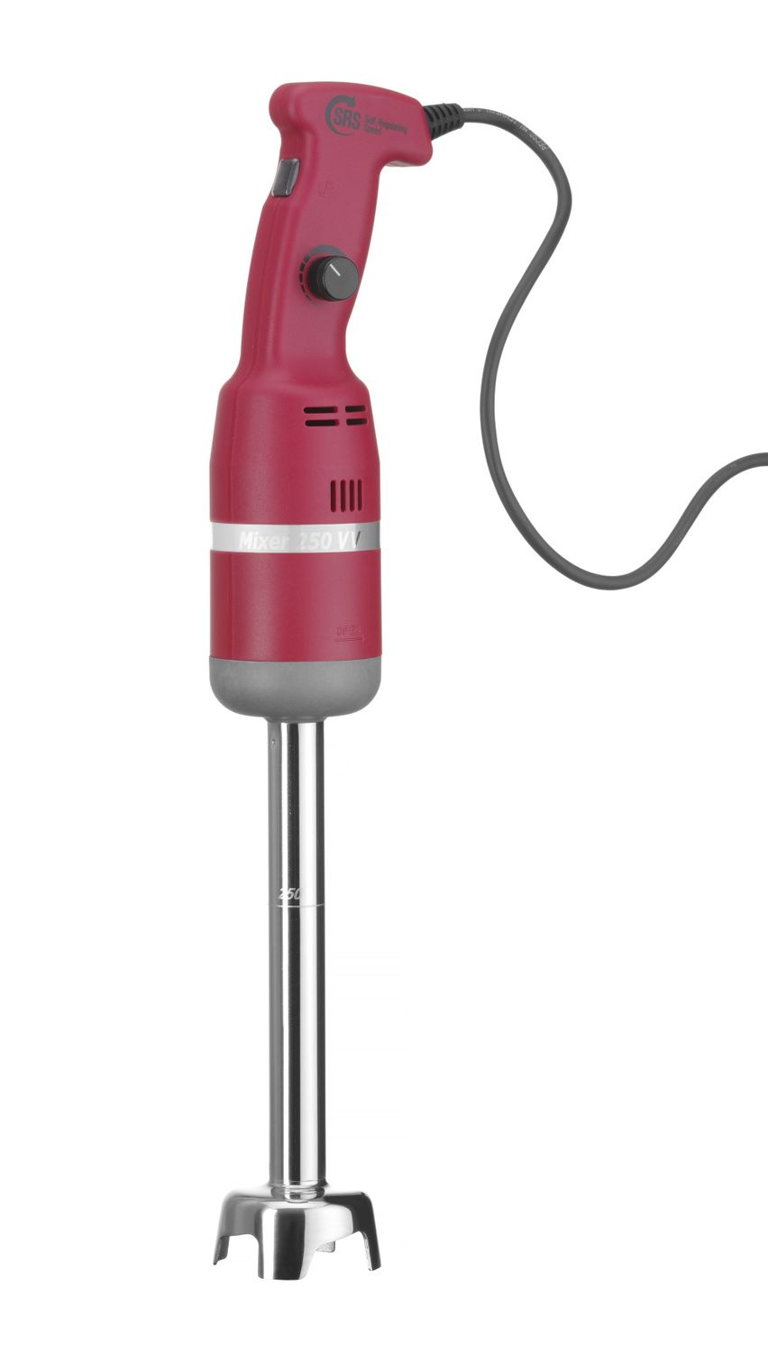 Kézi mixer 250VV, szárhossz 25 cm, 0,25 kW, 230 V | HENDI 224373
