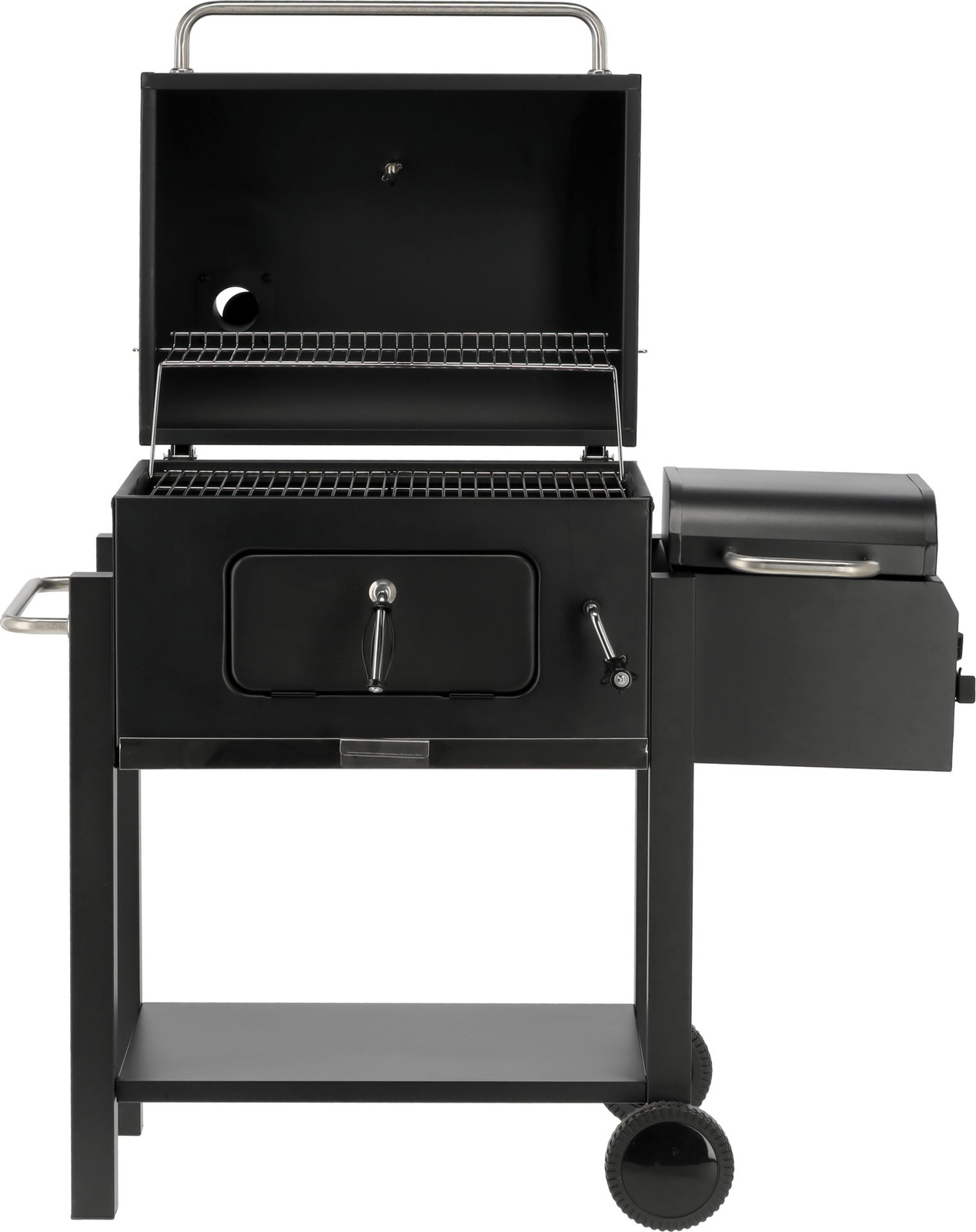 Szén grillsütő DELUXE füstölővel, rács 55x41,5 cm | LUND 99925