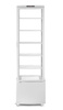 Hűtővitrin 280 l, fehér, LED, 0.29 kW, 55.6x52.6x191.3 cm | ARKTIC 233696