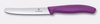 Paradicsomkés Swiss Classic, fogazott pengével, lila, pengehossz 11 cm | VICTORINOX 6.7835.C1
