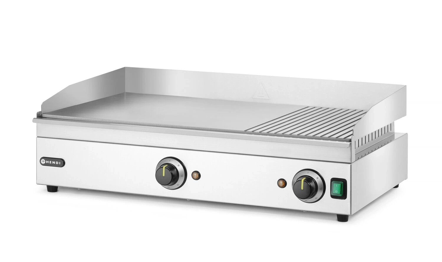 Kitchen Line elektromos grilllap, 1/3 sima 2/3 bordázott, 68.8×41 cm, 3.5 kW | HENDI 154960