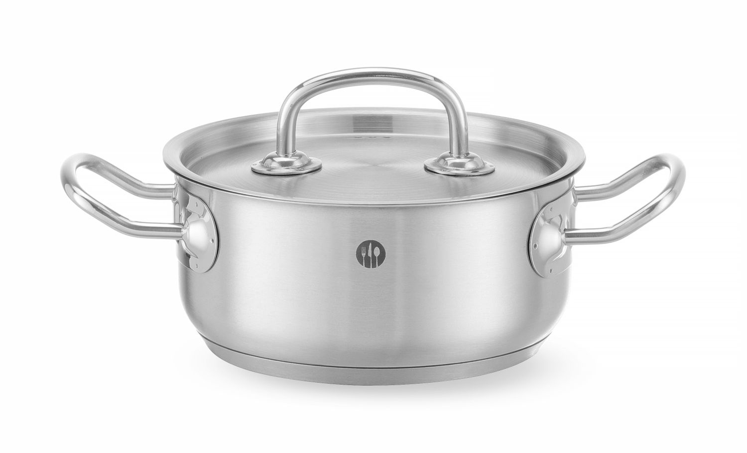 Rozsdamentes acél alacsony lábas - űrt. 1,5 l Kitchen Line | HENDI 836002