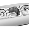 Élelmiszer-kiállító 6 db GN 1/6-hoz, 103x24.5x21.5 cm | FORGAST FG11616