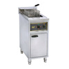 Elektromos olajsütő 1 medencés, állványon, 16 l, 12 kW, 400 V | ROLLER GRILL RFE 16 C